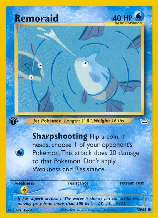 Image for Remoraid (50/64) [Neo Revelation] - Pokemon