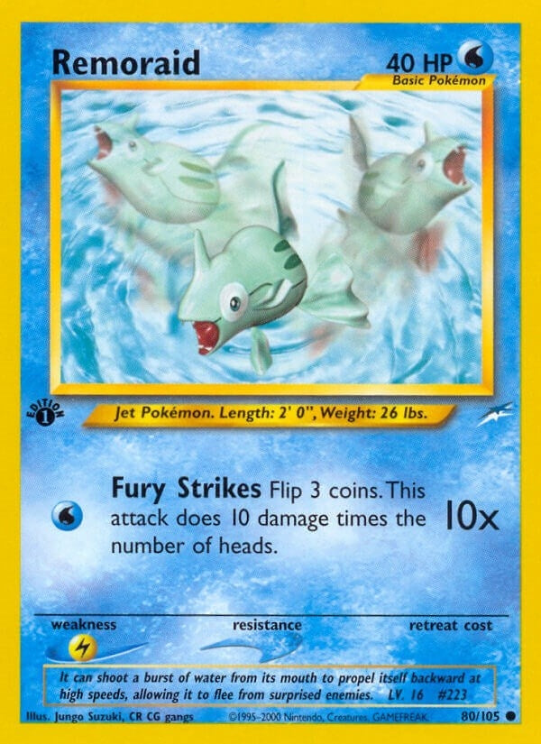 Image for Remoraid (080/105) [Neo Destiny] - Pokemon