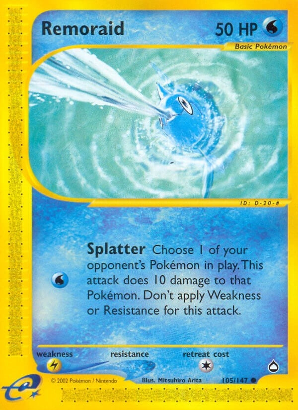 Image for Remoraid (105/147) [Aquapolis] - Pokemon
