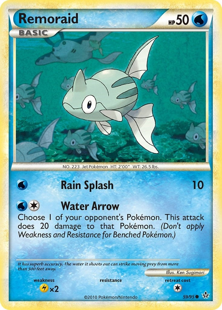 Image for Remoraid (59/95) [Unleashed] - Pokemon