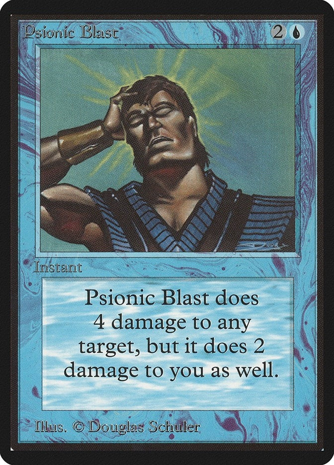 Image for Psionic Blast [Beta Edition] - Magic: The Gathering