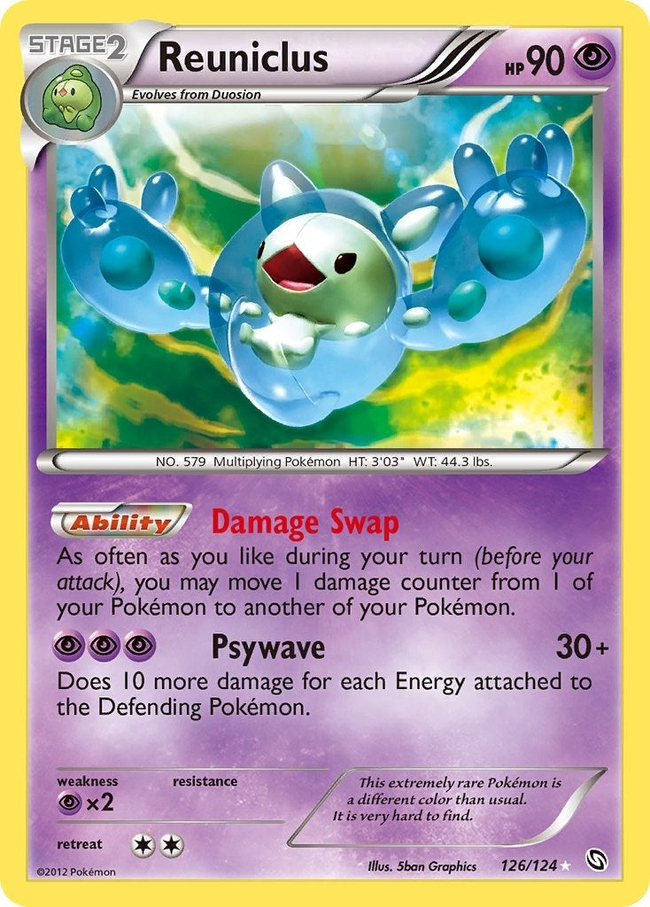 Image for Reuniclus (126/124) [Dragons Exalted] - Pokemon