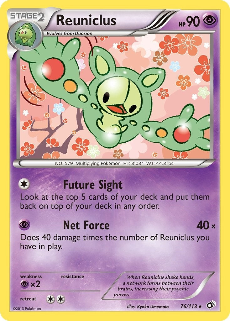 Image for Reuniclus (76/113) [Legendary Treasures] - Pokemon