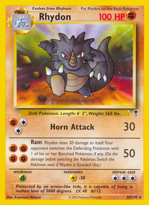 Image for Rhydon (035/110) [Legendary Collection] - Pokemon