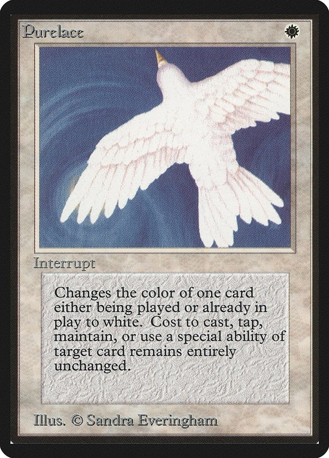 Image for Purelace [Beta Edition] - Magic: The Gathering