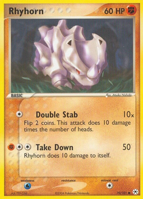 Image for Rhyhorn (70/101) [Hidden Legends] - Pokemon
