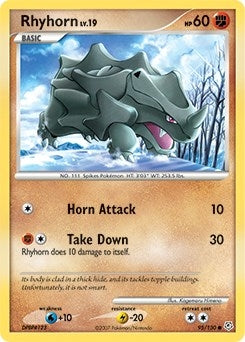 Image for Rhyhorn (95/130) [Diamond and Pearl] - Pokemon