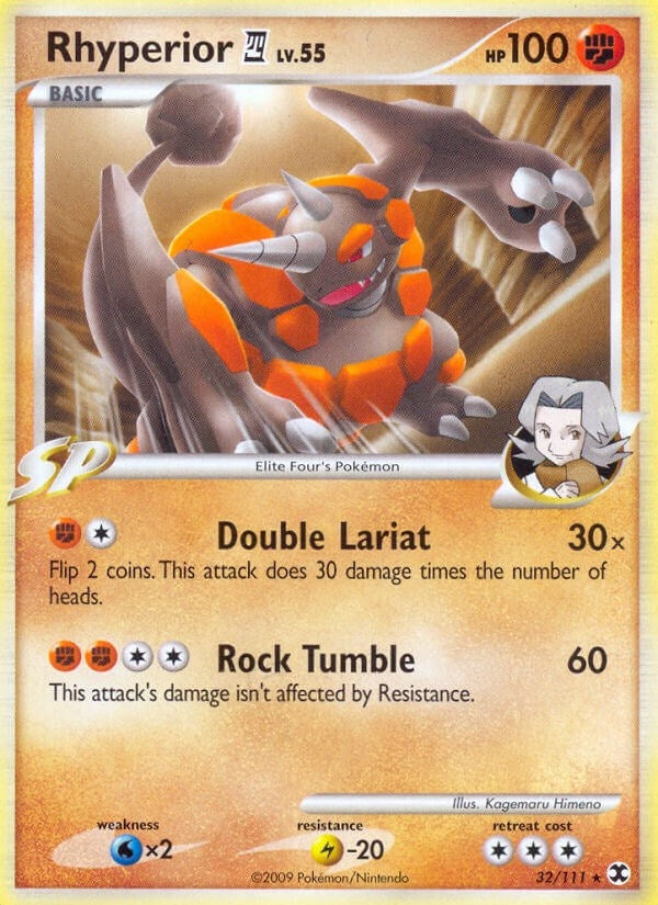 Image for Rhyperior E4 (32/111) [Rising Rivals] - Pokemon