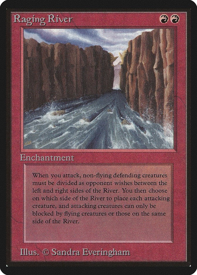 Image for Raging River [Beta Edition] - Magic: The Gathering