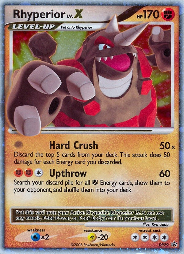 Image for Rhyperior LV.X - DP29 (DP29) [Diamond and Pearl Promos] - Pokemon