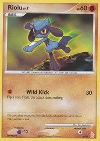 Image for Riolu (6/12) [DP Trainer Kit: Manaphy & Lucario] - Pokemon