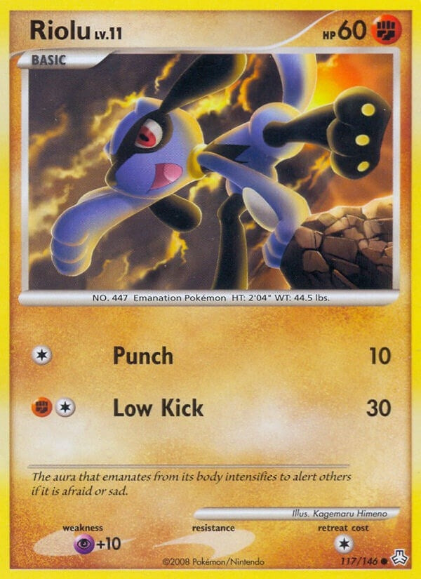 Image for Riolu (117/146) [Legends Awakened] - Pokemon