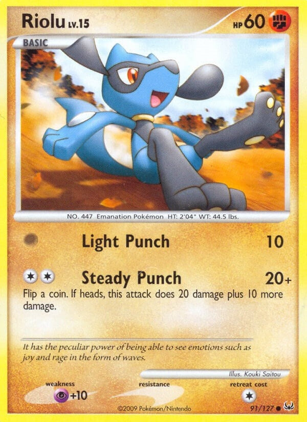 Image for Riolu (91/127) [Platinum] - Pokemon
