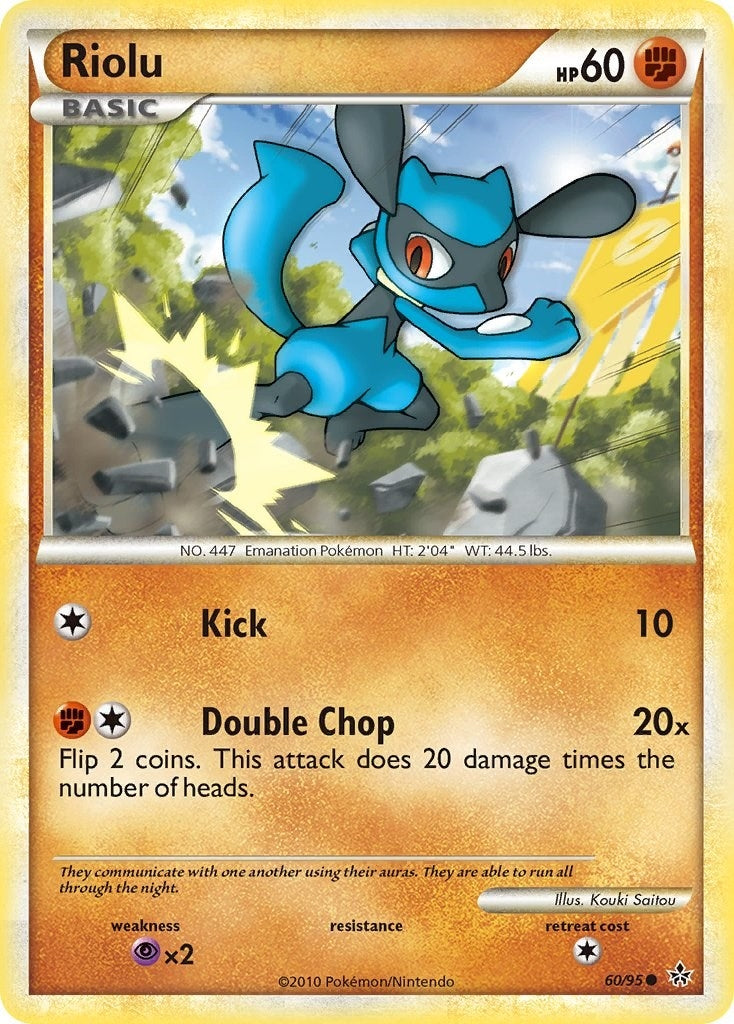 Image for Riolu (60/95) [Unleashed] - Pokemon