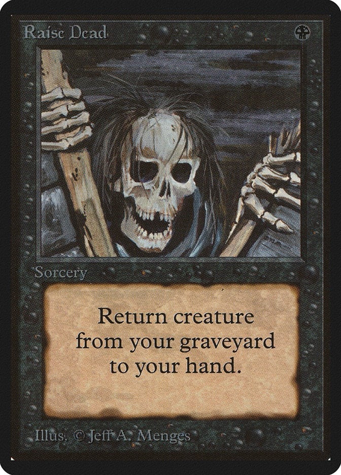 Image for Raise Dead [Beta Edition] - Magic: The Gathering