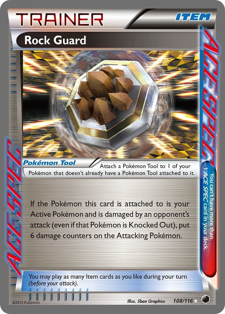 Image for Rock Guard (108/116) [Plasma Freeze] - Pokemon