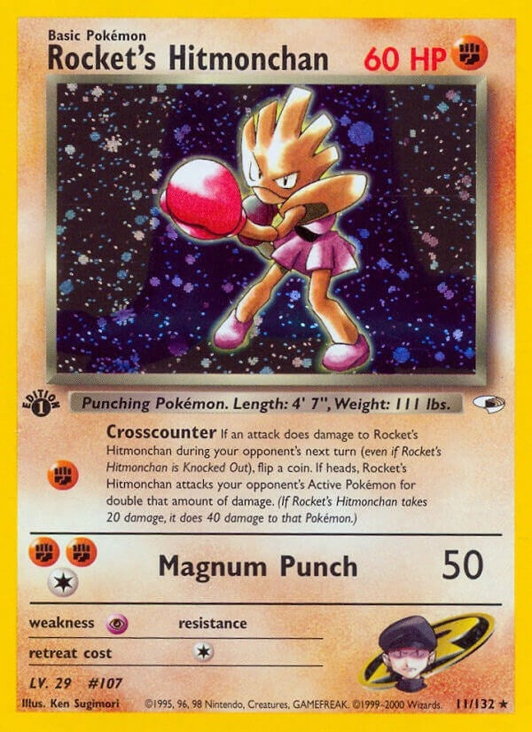 Image for Rocket's Hitmonchan (011/132) [Gym Heroes] - Pokemon