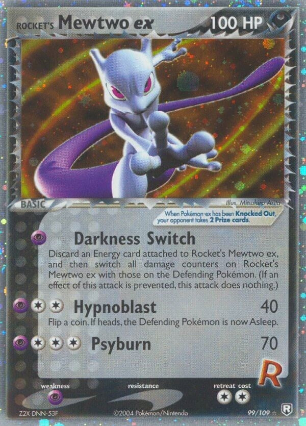 Image for Rocket's Mewtwo ex (99/109) [Team Rocket Returns] - Pokemon