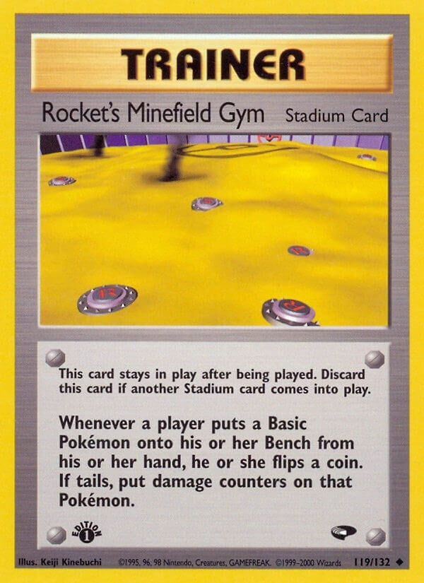 Rocket's Minefield Gym (119/132) [Gym Challenge]