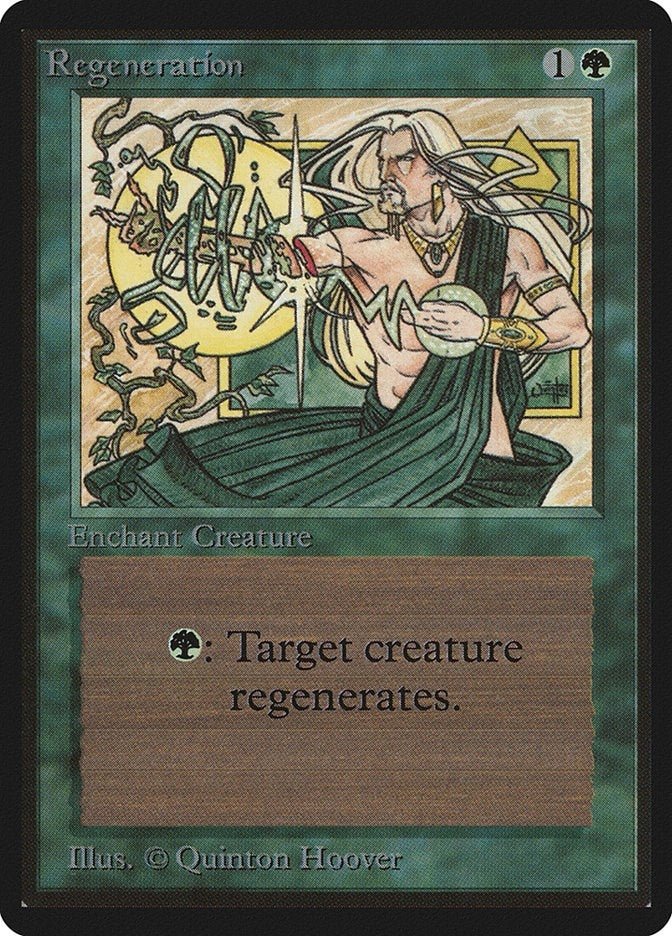 Image for Regeneration [Beta Edition] - Magic: The Gathering