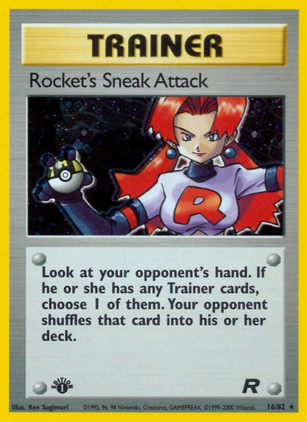 Image for Rocket's Sneak Attack (16) (16/82) [Team Rocket] - Pokemon