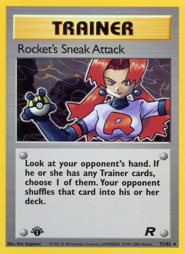 Rocket's Sneak Attack (72) (72/82) [Team Rocket]