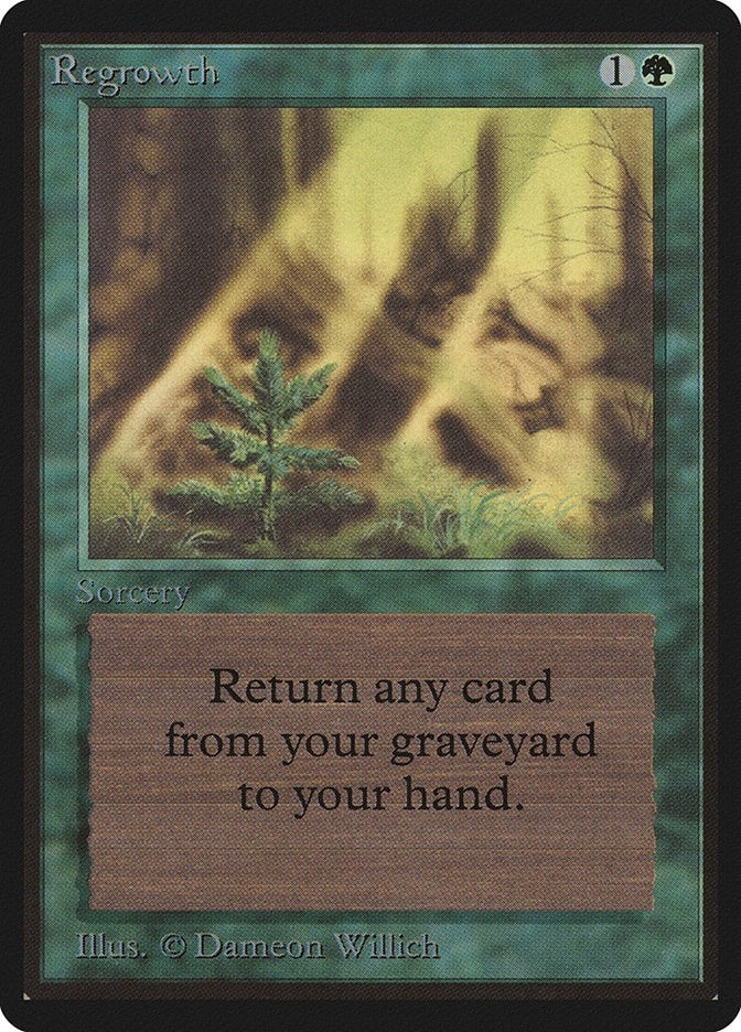 Image for Regrowth [Beta Edition] - Magic: The Gathering