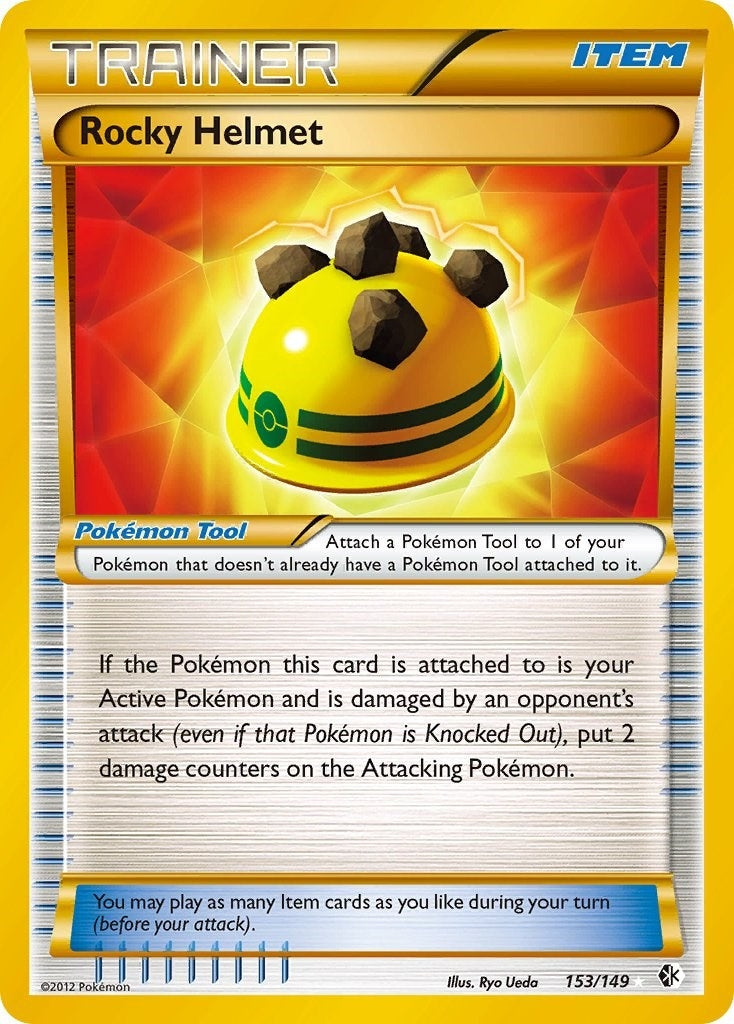 Image for Rocky Helmet (Secret) (153/149) [Boundaries Crossed] - Pokemon