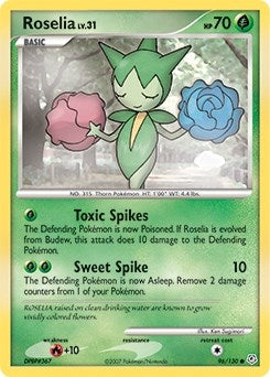 Image for Roselia (96/130) [Diamond and Pearl] - Pokemon