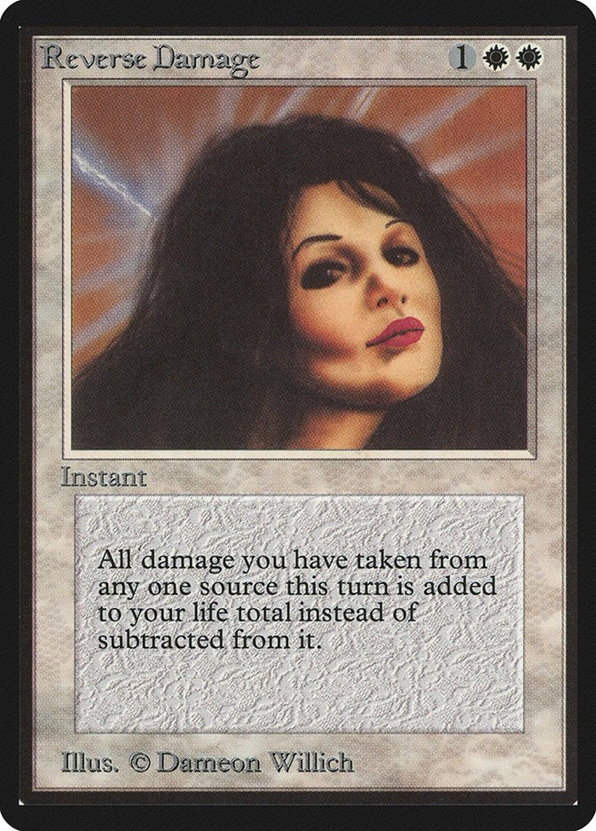Image for Reverse Damage [Beta Edition] - Magic: The Gathering