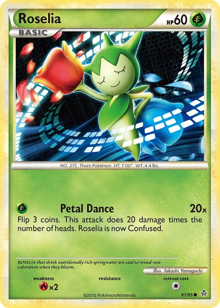 Image for Roselia (61/95) [Unleashed] - Pokemon