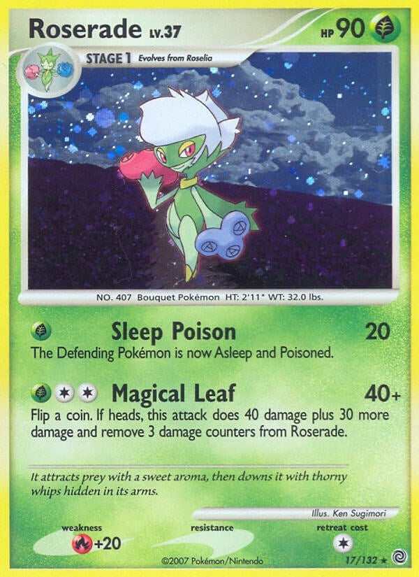 Image for Roserade (17/132) [Secret Wonders] - Pokemon