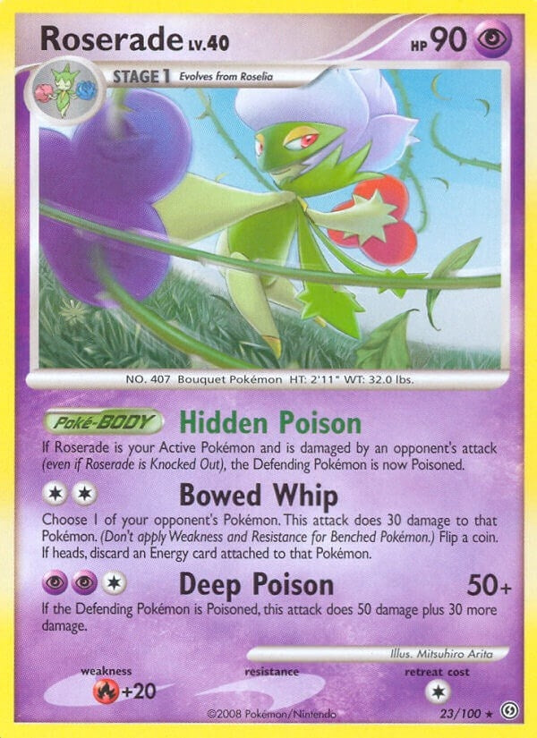 Image for Roserade (23/100) [Stormfront] - Pokemon