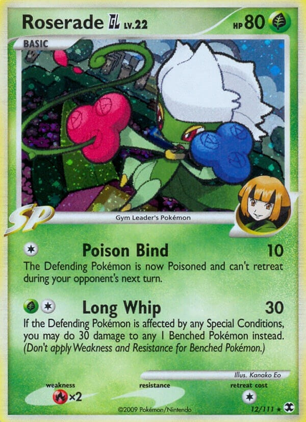 Image for Roserade GL (12/111) [Rising Rivals] - Pokemon