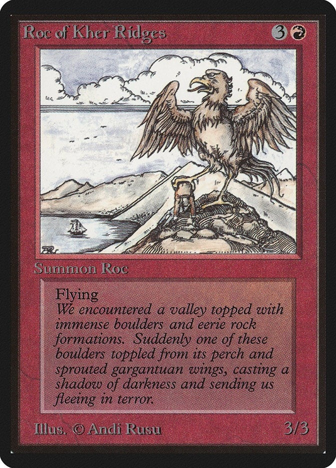 Image for Roc of Kher Ridges [Beta Edition] - Magic: The Gathering