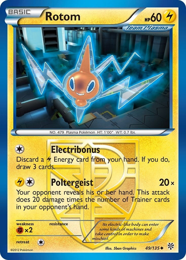 Image for Rotom (Team Plasma) (49/135) [Plasma Storm] - Pokemon