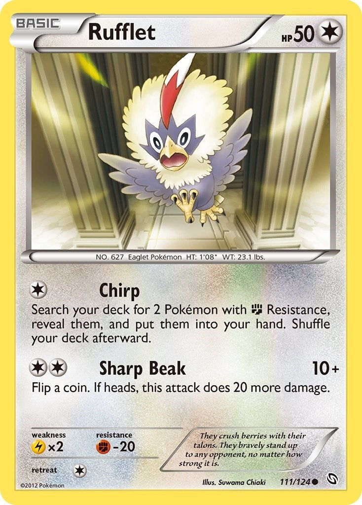 Image for Rufflet (111/124) [Dragons Exalted] - Pokemon