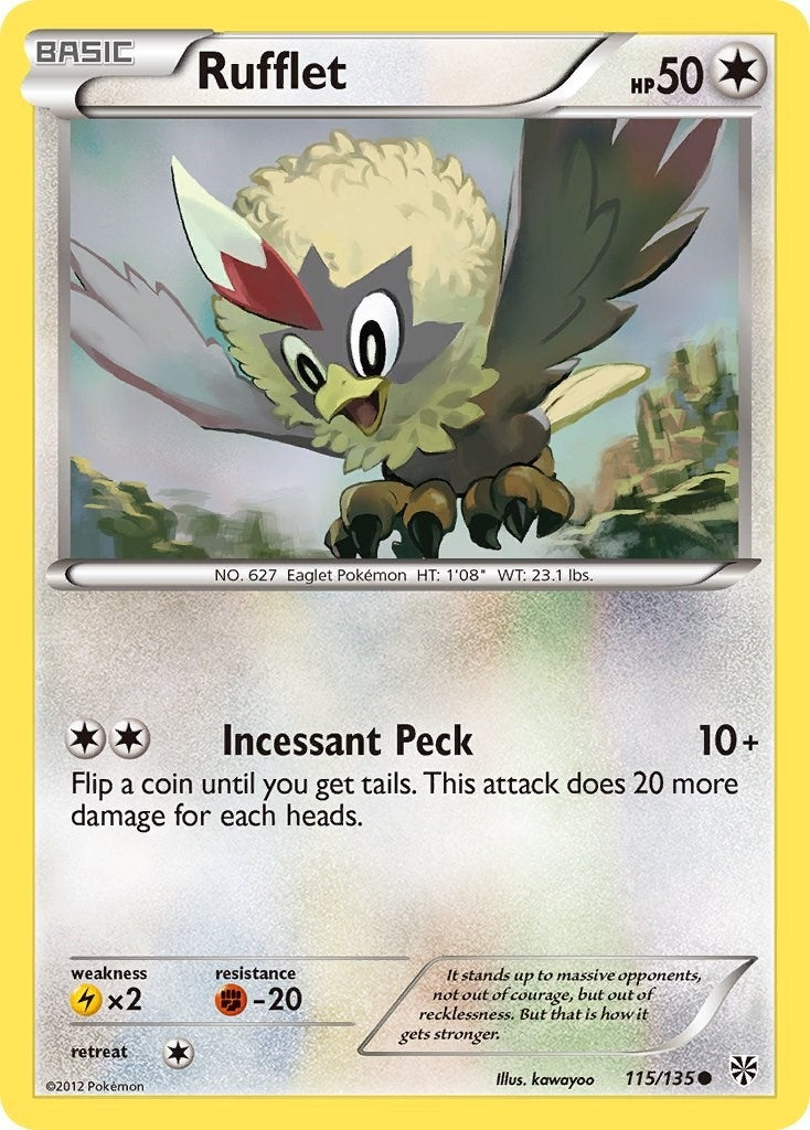 Image for Rufflet (115/135) [Plasma Storm] - Pokemon