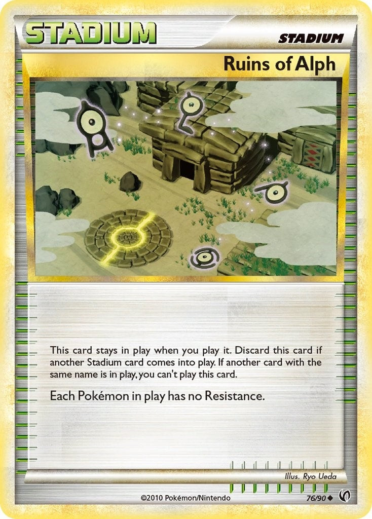 Image for Ruins Of Alph (76/90) [Undaunted] - Pokemon