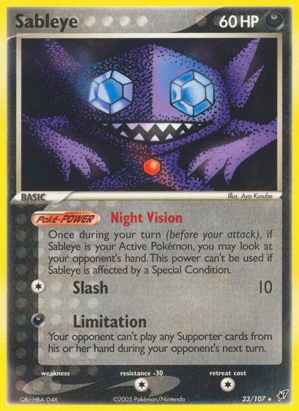 Image for Sableye (23/107) [Deoxys] - Pokemon