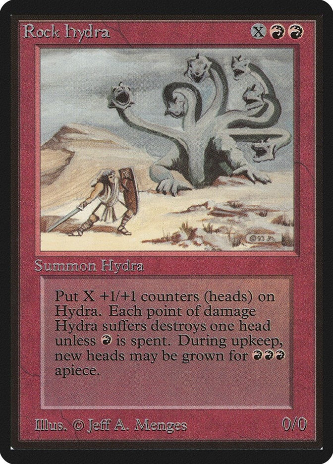 Image for Rock Hydra [Beta Edition] - Magic: The Gathering