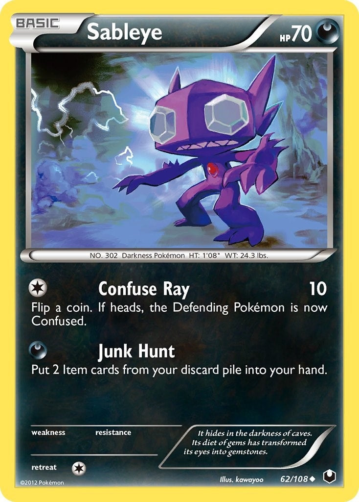 Image for Sableye (62/108) [Dark Explorers] - Pokemon