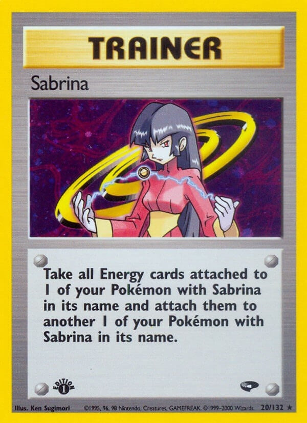 Image for Sabrina (20) (020/132) [Gym Challenge] - Pokemon