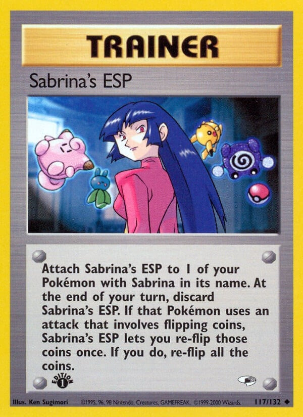 Image for Sabrina's ESP (117/132) [Gym Heroes] - Pokemon