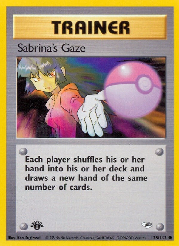 Image for Sabrina's Gaze (125/132) [Gym Heroes] - Pokemon