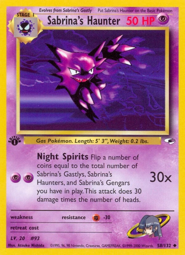 Image for Sabrina's Haunter (058/132) [Gym Heroes] - Pokemon