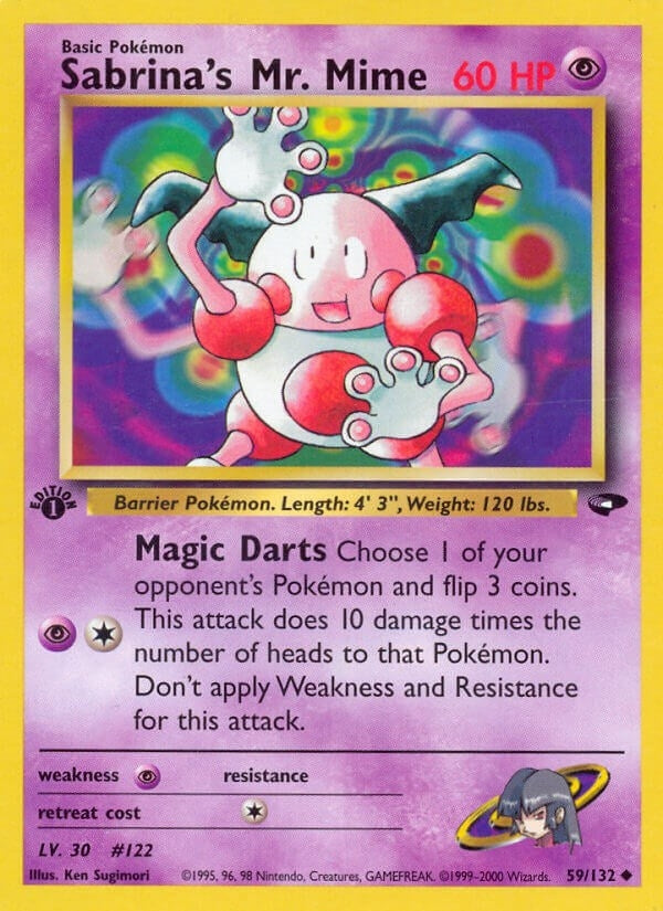 Image for Sabrina's Mr. Mime (059/132) [Gym Challenge] - Pokemon