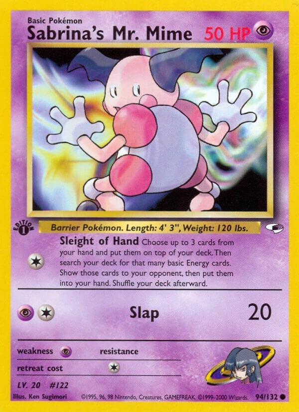 Image for Sabrina's Mr. Mime (094/132) [Gym Heroes] - Pokemon