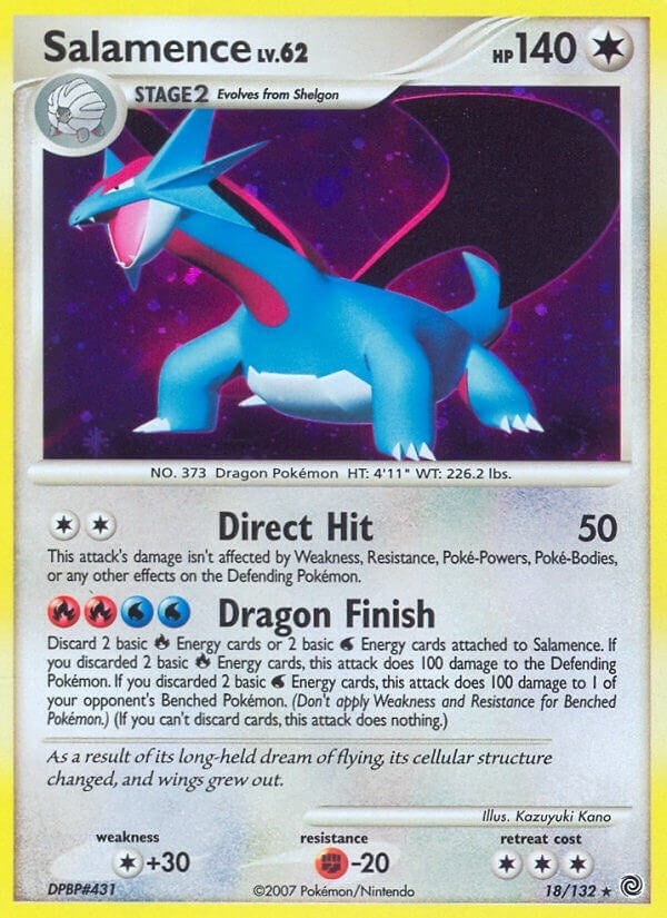 Image for Salamence (18/132) [Secret Wonders] - Pokemon