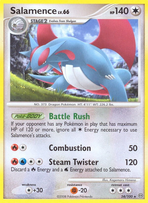 Image for Salamence (24/100) [Stormfront] - Pokemon